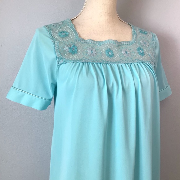 Vintage Penneys Gaymode Nylon Nightie Nightgown - Picture 5 of 10